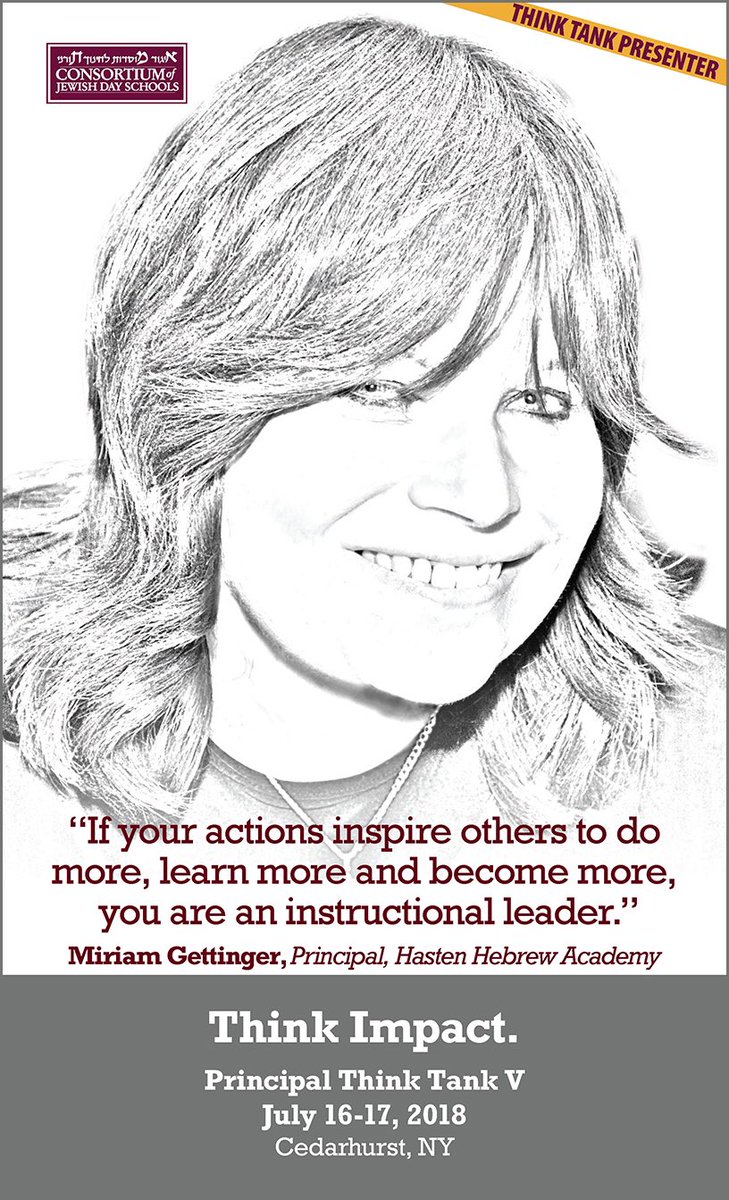 #ThinkImpact #ThinkTank #JewishDaySchools