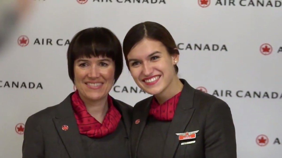 Air Canada On Twitter Our Flight Attendant Charlotte Milot