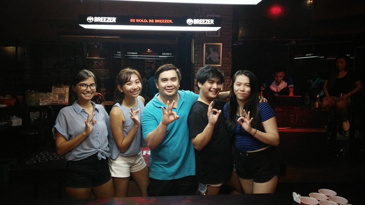 bleepsportsbar's tweet photo. Finalists for tonight! 
Jhef &amp; cams vs. Des &amp; jaz! 
#bleepgoddesses https://t.co/D6eKFqEsaP