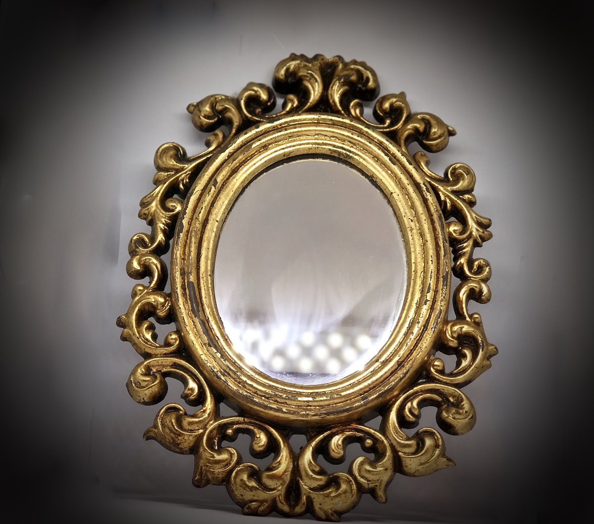 Excited to share the latest addition to my #etsy shop: Gold Hollywood Regency Wall Mirror ~ True Vtg MCM Gold Mirror etsy.me/2IbH0cS #housewares #homedecor #gold #hollywoodregency #romantic #goldmirror #lockermirror #60sdecor #vtgmirror