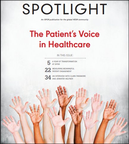 ISPORJournals's tweet photo. The May / June issue of Value &amp; Outcomes Spotlight is now available online. https://t.co/C4R4Pk943L #HEOR #healtheconomics #value&amp;outcomesspotlight https://t.co/wV76EsTNvL
