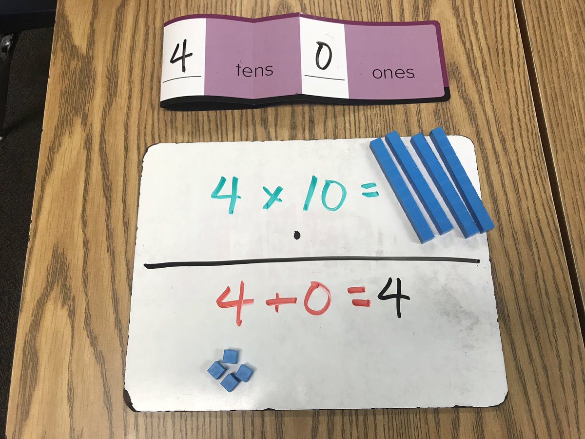 USchools_3Y's tweet photo. Multiplying by 10 and multiples of 10 this morning! #3rdchat #mathchat #OrigoLearns https://t.co/WVx4ya8ZOP
