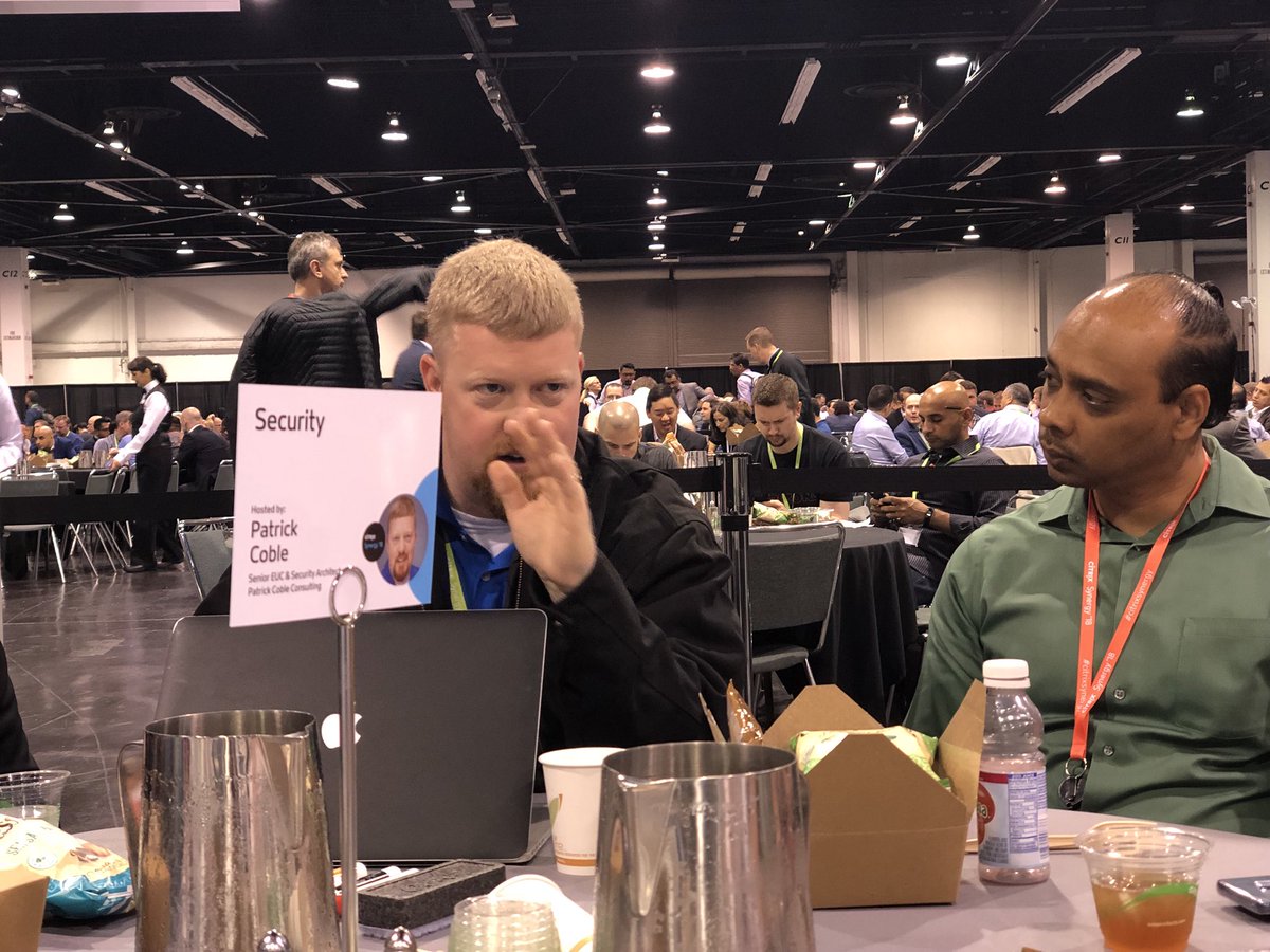 VDIHacker's tweet image. If you have time today come to the Lunch Table Tech Talks at 1230-130 today.  10 Great Speakers and Topics! #CitrixSecurity #CitrixSynergy