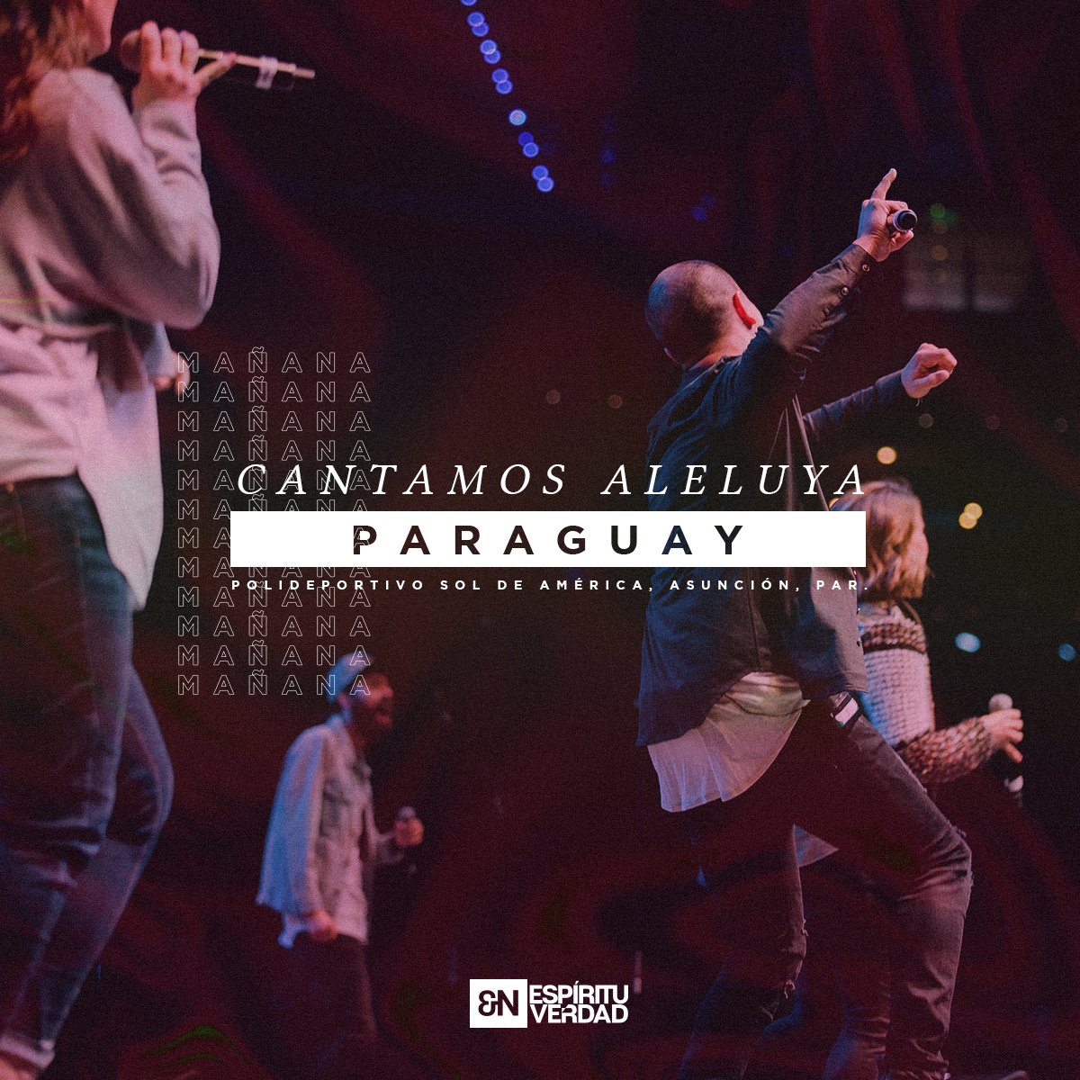 eeyev's tweet image. PARAGUAY//

Por primera vez estaremos compartiendo con ustedes todo, lo que Dios ha estado hablando a nosotros, a través de este nuevo álbum. ¡Creemos que Dios tiene algo impresionante para su nación, nos vemos mañana para exaltar juntos a Jesús!
.
.
.
#CantamosAleluya
#Tour