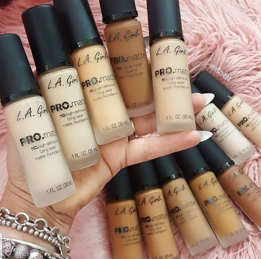 lagirlmakeupuk's tweet photo. What shade from our Pro Matte Foundation range are you! 💋
Comment below!  👇 👇👇

PC: @Evita424 

#LAGirlCosmetics #GetMatteGetEven https://t.co/8AuZfdEO4G