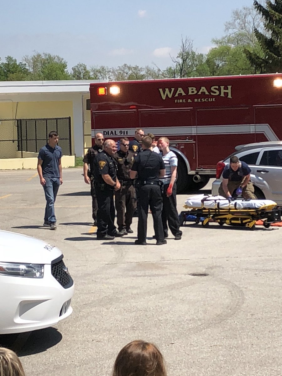 Apaches5_o's tweet photo. Thank you to Parkview Hospital, WFD, WPD, ISP, WCSD, and Coroner’s office for your assistance in “Operation Prom”. Be smart and drive safe!
#OperationSafeProm #CommunityPartners4Safety https://t.co/xmkSBtOj9P