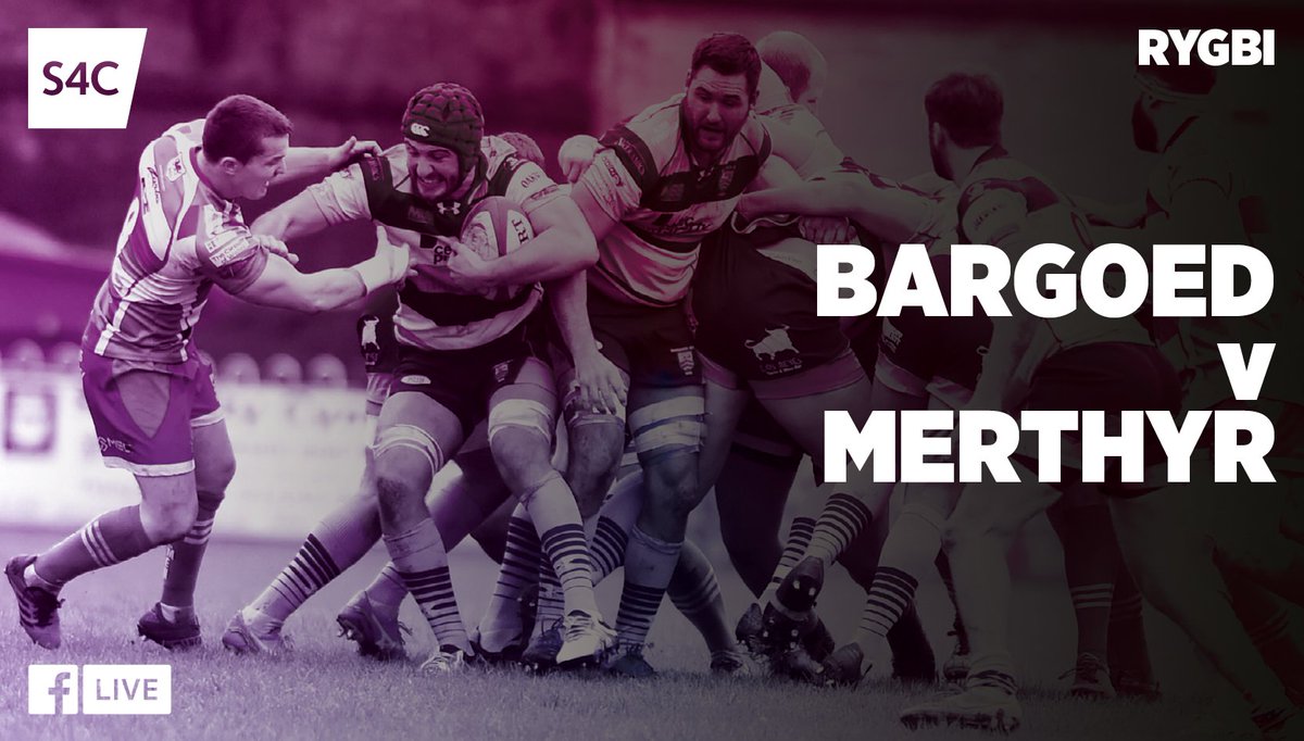 S4Cchwaraeon's tweet photo. Gall Bargoed rwystro Merthyr rhag ennill yr Uwch Gynghrair eto?🏆
Can Bargoed halt Merthyr's march towards the @PrincipalityPRM title? 🏉

@Bargoedrfc v @RFCMerthyr
YN FYW | LIVE
Dydd Sadwrn | Saturday | 2.45pm
📺@S4C 🖥️https://t.co/uylC18VIqd📱Facebook Live S4C Chwaraeon https://t.co/Vx6OzCg3tG