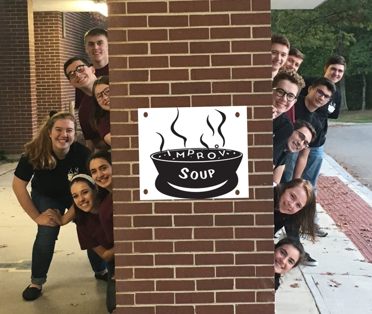 uncotheatre's tweet photo. Grab your friends & come laugh with Improv Soup TOMORROW night, May 11 (7:30pm) at Burrell School/Foxboro. Tix on sale at the door: $5 students & seniors/$8 adults. #improv #improvsoup #burrellelementary #foxboro #laugh #friends #fridaynight #soup #uncommontheatre #comedyshow # https://t.co/L9JP2enfk0