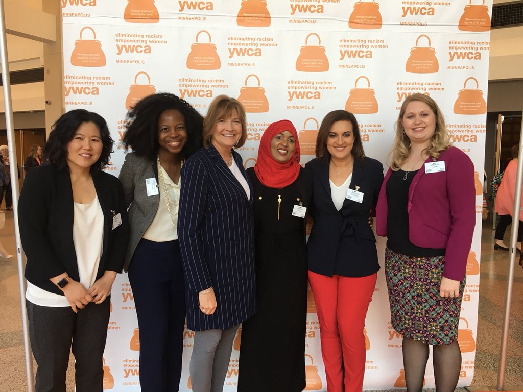 Proud of the amazing women at today’s Annual 2018 YWCA of Minneapolis Circle of Women event. #@_HealthPartners #CircleofWomen