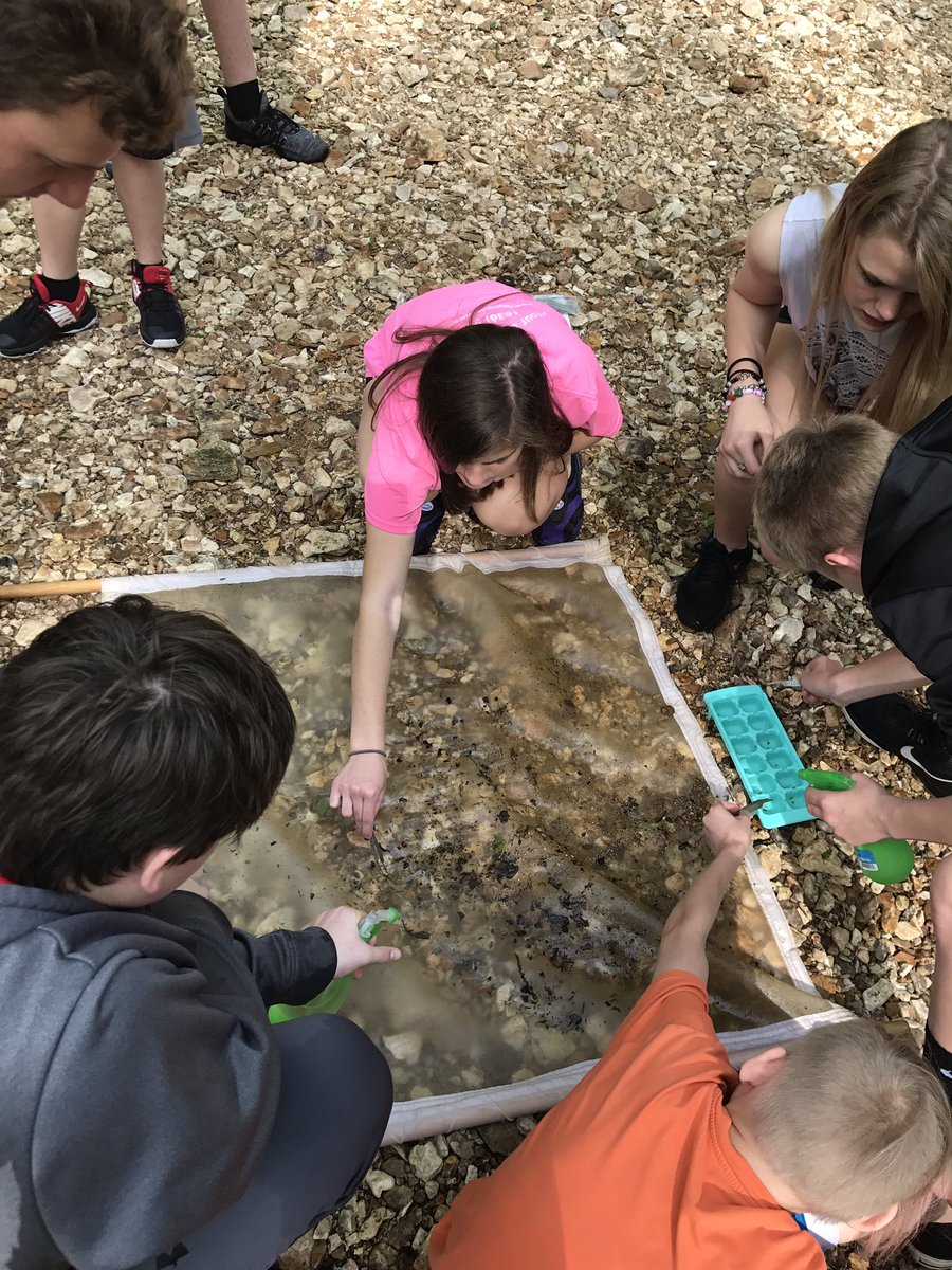 TMS_Cook's tweet photo. Fabulous field trip day!! #tickmagnet #greatoutdoors #finishstrong #proud2br3 @CProctorTMS @kelbris https://t.co/PrnE23XOSX