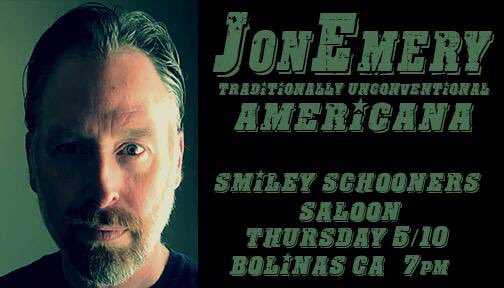 JonEmeryMusic's tweet photo. California Weekend Bender 2 kicks off TONIGHT at Smiley's Schooner Saloon in Bolinas,California! #weekendbender #jonemerystyle #americana #famouslikeme #getwrecked #stuntkickers https://t.co/cn7ndrX22o