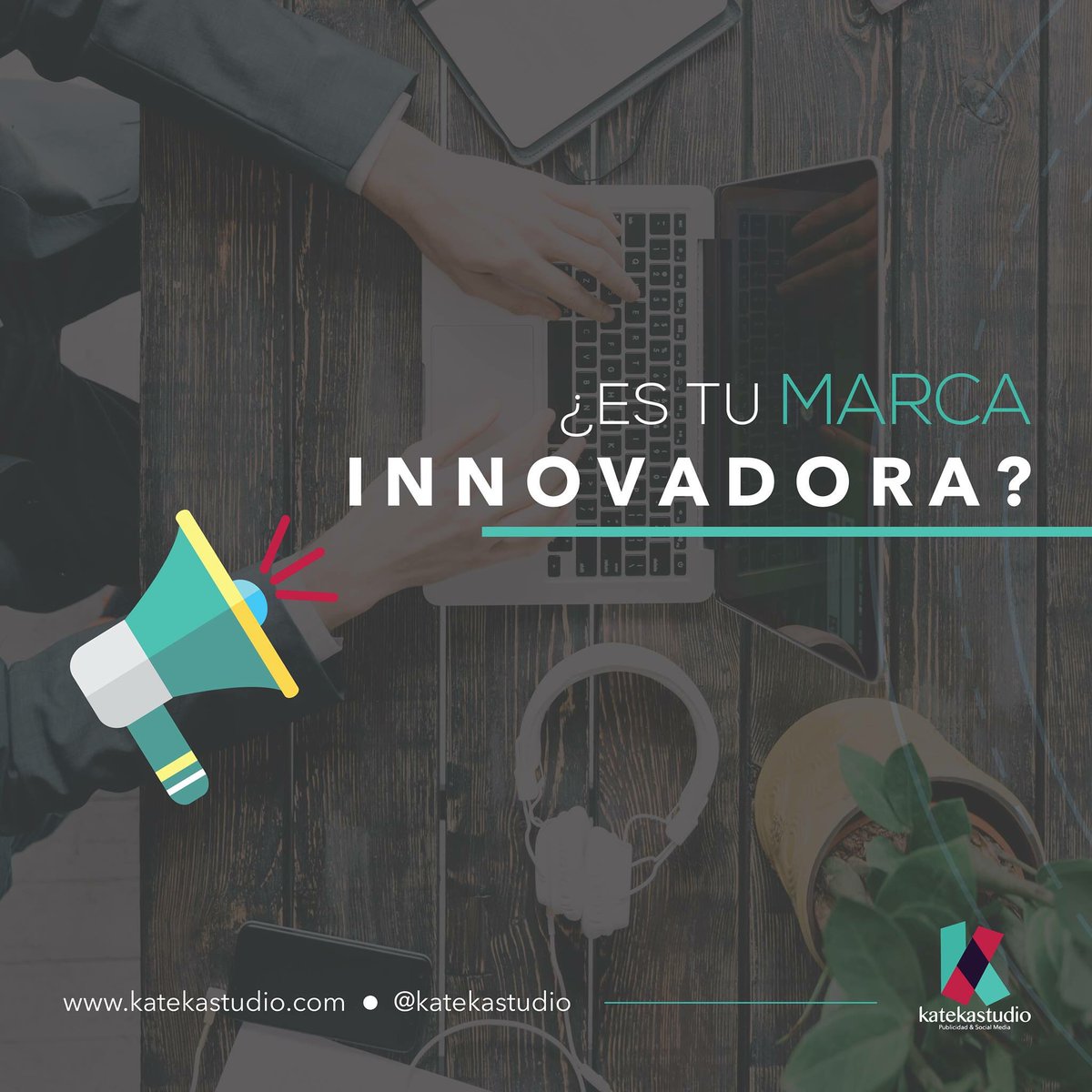 KatekaStudio's tweet image. Tu marca es especial para nosotros, por ello nuestras estrategias de #branding posicionaran tu marca como nunca antes en todas las plataformas digitales. ¿Qué esperas? Ten el resultado que siempre has estado esperando con las soluciones que @katekastudio te puede ofrecer.
