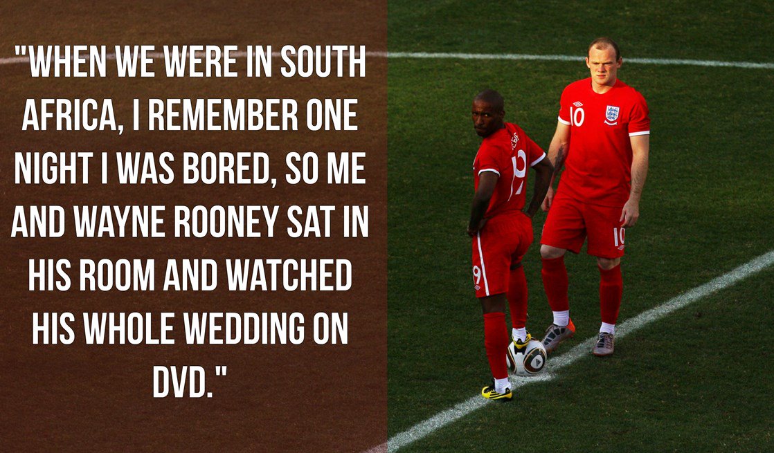bet365's tweet photo. 🗣 Jermain Defoe on England's 2010 World Cup camp. https://t.co/Pyl6pEa77P