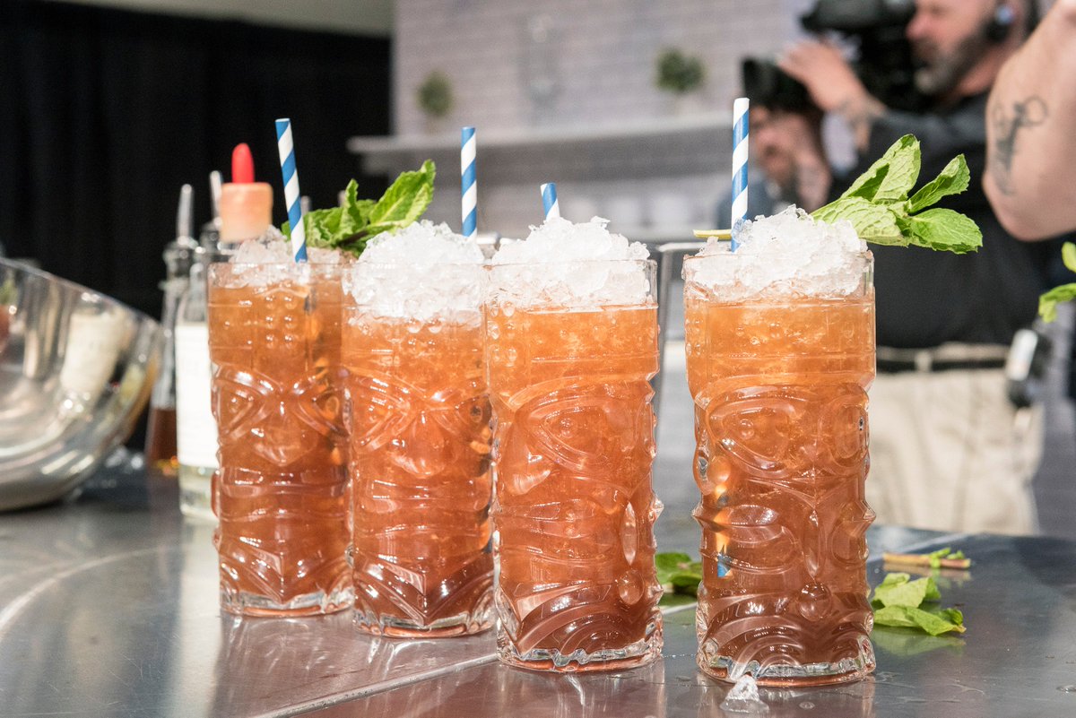 NERestBarShow's tweet photo. #tbt to some of the beautiful cocktails from the 2017 #StaroftheBar regional at #NEFS17. See this year's regional winners compete up close at @NatlRestShow on Sunday, May 20 at 3:30p.m. https://t.co/r4QquhmKKa