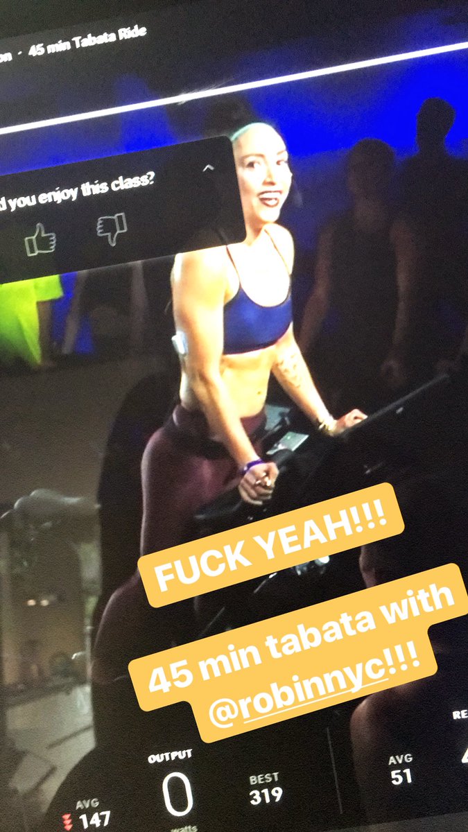 IrishEyes1982's tweet photo. Oh oh oh @RobinNYC you pushed me to my breaking point and I loved it! I cursed you during the entire 45 min, but it was worth it!! @onepeloton #OnePeloton #ExPatRider https://t.co/4CFzjlyHqm