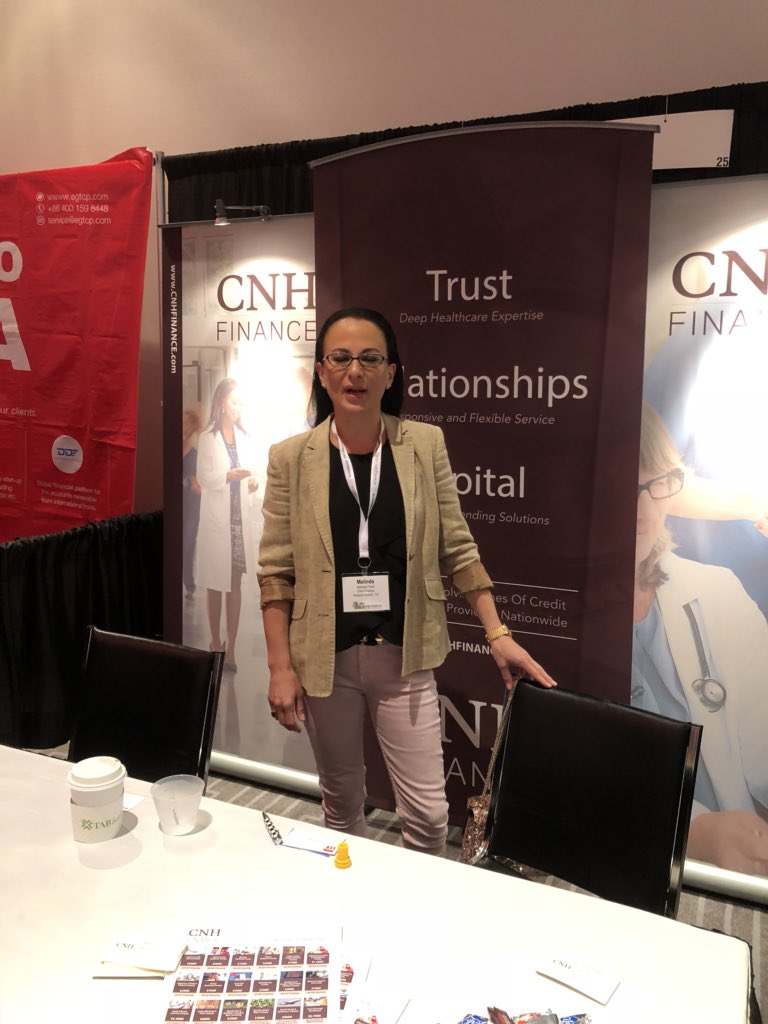 JenSheasgreen's tweet photo. In full swing here at the IFA in #Miami for the @FactoringAssoc conference. Have a healthcare deal you need placed? #brokers #Factoringconference #Factoringconference2018 #IFA #healthcare #healthcarefinance https://t.co/XspsB5GN5i