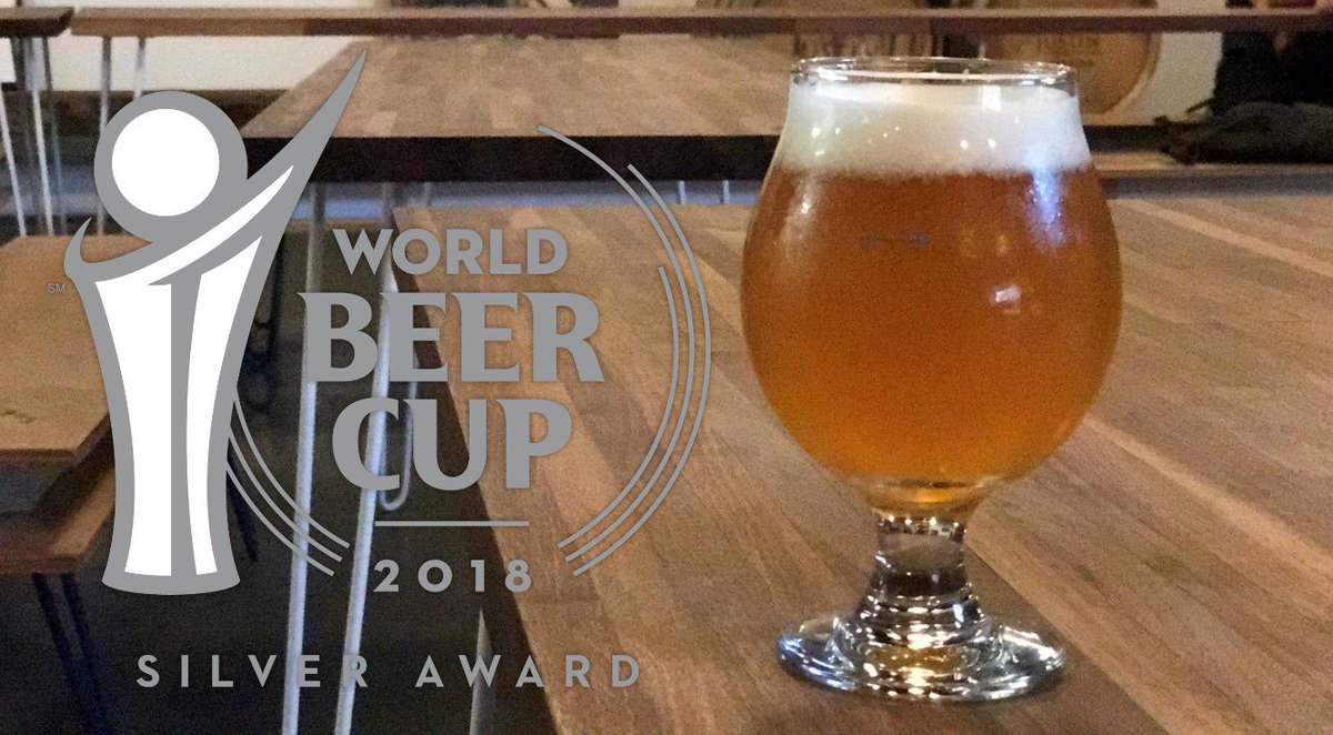 brewerysoftware's tweet photo. Cheers and congratulations to all our World Beer Cup Silver Medal Winners! Of the thirty-seven medals #OBeer users took home, nine of them were silver! Cheers to that! https://t.co/lnF3GE7Ji7
