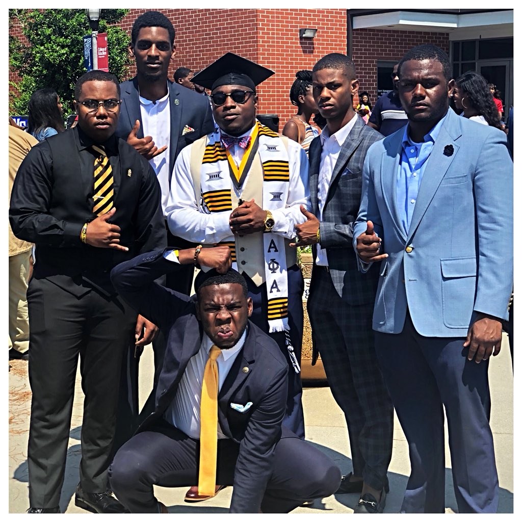 el_debargee's tweet photo. Shout out to my bros for graduating today! #TalkToEmTX #UWGAlphas https://t.co/iJTQgGMKHM