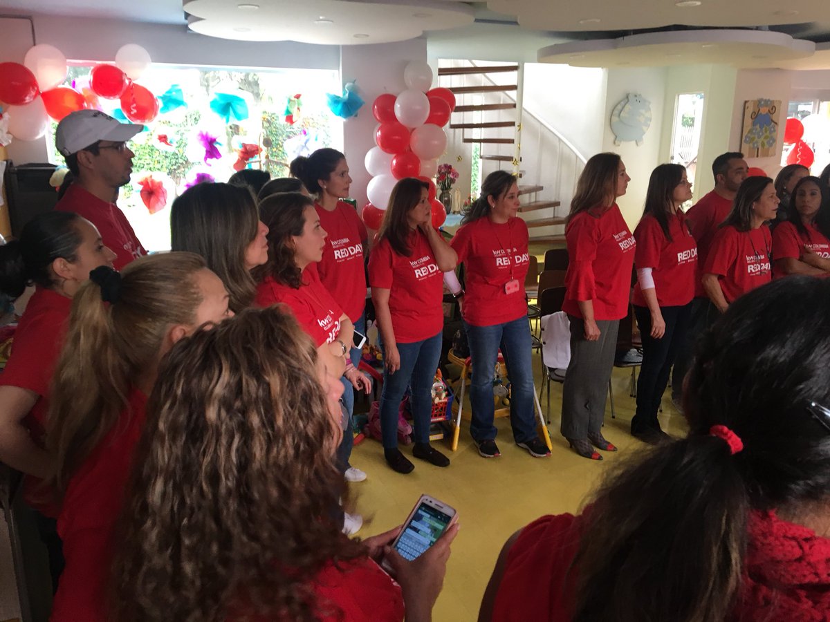 KW_Colombia's tweet photo. Empezamos la celebración de nuestro #REDday en La Casa de la Madre y El Niño 

¡Estamos felices! https://t.co/xdmiXwukTc