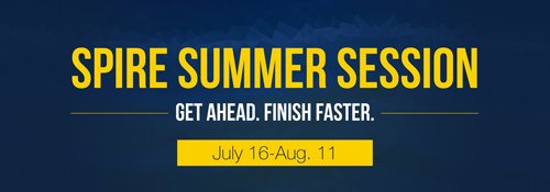 Get ahead of the game and attend Spire Summer Session starting this July! Earn 6 credits and graduate faster with USM’s Summer Session. Learn more today at stmary.edu/summersession