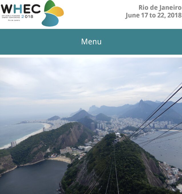 À toutes les entreprises 🇨🇦 de #technologiespropres, le symposium sur les technologies d’#hydrogène et les #pilesàcombustible #Whec2018 aura lieu du 17 au 22 juin à #RiodeJaneiro 🇧🇷. L'inscription à la conférence est ouverte à whec2018.com !
