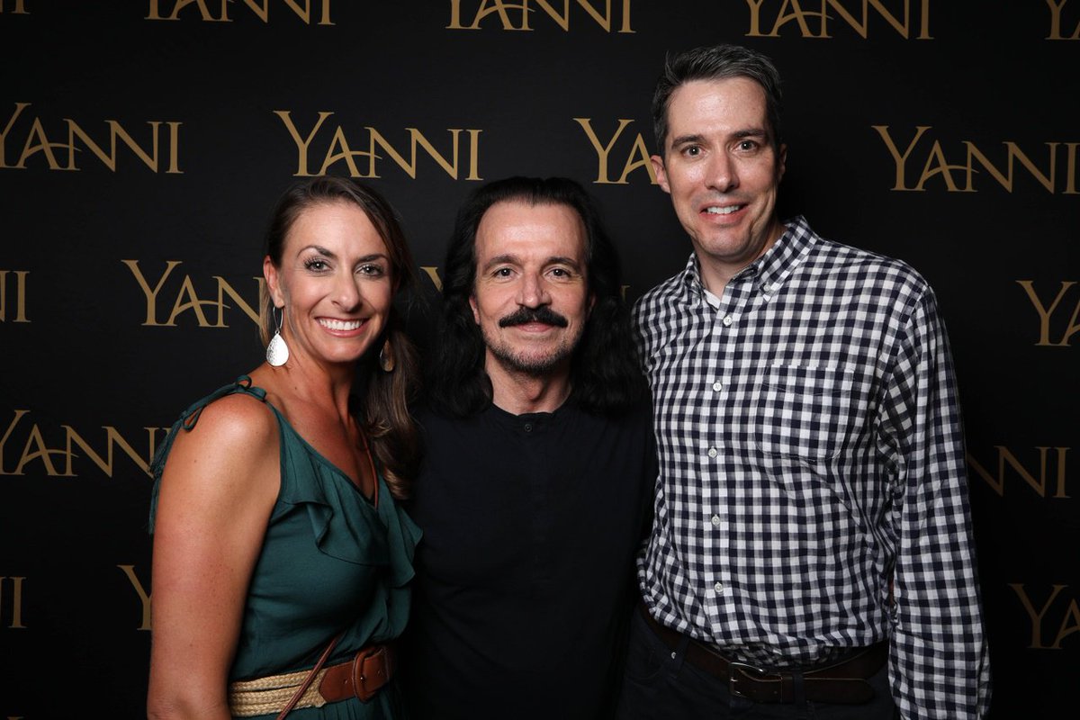 It's a gift to connect with fans attending Yanni's 25th Anniversa...