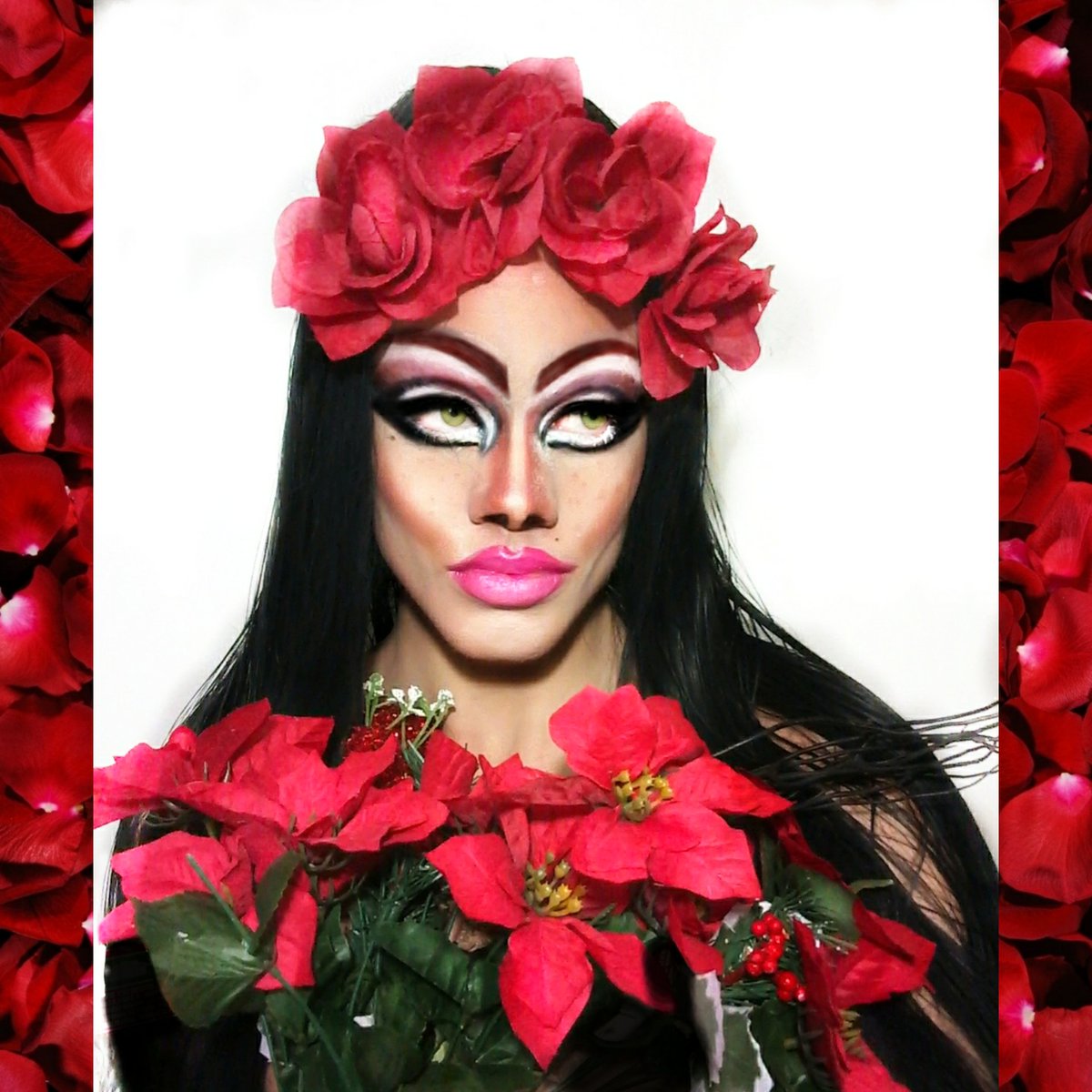 TheLuckyStarzzz's tweet photo. π·πΊπ·πΊπ·πΊ #mua #makeup #makeupart #makeupartist #art #artist #dragqueen #dragmakeup #dragqueenmakeup #fishmug #rupaulsdragrace #DragRace #makeuplook #visualart #visualartist #lgbt #lgbtqia #gay #bhcosmetics #mehron #mehronparadisepaint #mehronmakeup #flowers #roses #mug https://t.co/JvIubtdNKc