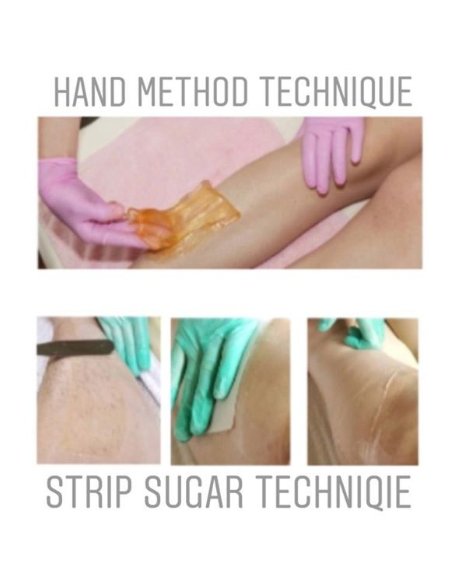 SalonSugarProd's tweet photo. #SUGARING Hand Method Technique &amp; Strip Sugaring Technique. 
#sugaringtraining #bodysugaring #sugarist salonsugarproducts@gmail.com for more info on #hairremoval https://t.co/TS4ni6ZAk7