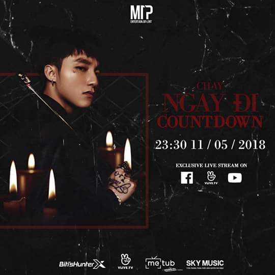 SntngMTP9's tweet photo. Alo aloooooooo !!!!
Tùng sẽ có buổi livestream vào lúc 23:30 trên đồng loạt các kênh Youtube , Fanpage ,Vlive vào tối mai (11/05/2018) để cùng tất cả mọi người chào đón MV #ChayNgayDi nhé !!!
❤️❤️❤️
#ChayNgayDi #RunNow #เรียกใช้เดี๋ยวนี้ #SonTungMTP https://t.co/61kDB8QMfs