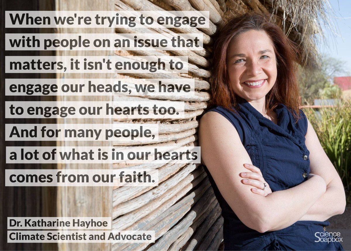 Science_Soapbox's tweet photo. ICYMI: the Science Soapbox team chatted with climate scientist @KHayhoe about her approach to climate communication and advocacy.

We had a blast taping so tune in!! 👉 https://t.co/6YT18odKTX https://t.co/atRA3vHlo6