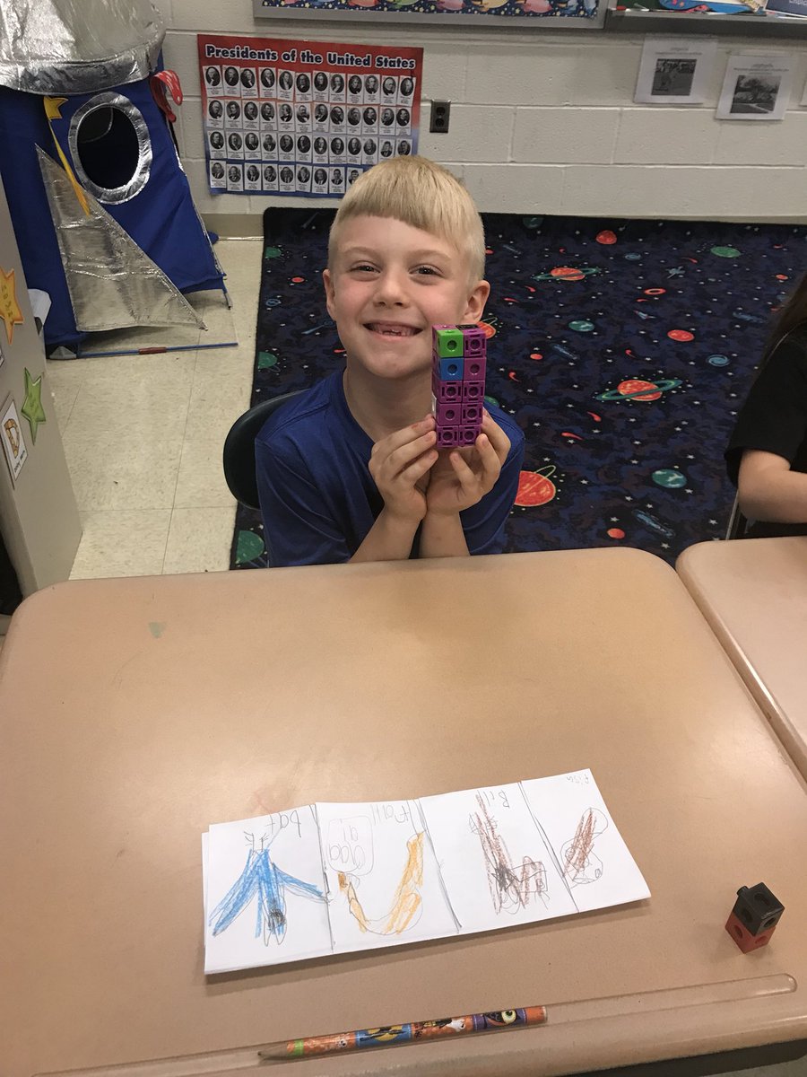 richtersrockets's tweet photo. Building a rectangular prism with a limited number of cubes proved to be harder than it looked! #geometryrocks #rocketfun @McAnnultyMagic https://t.co/pvoDOFKCnl