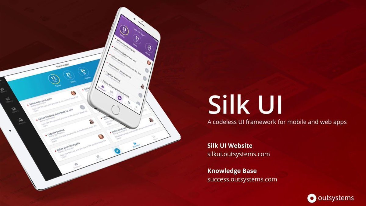 OutSystemsDev's tweet photo. How can you achieve success faster when developing mobile applications? UI frameworks are the key! OutSystems has the best! #silkui #mobiledesign #webdesigner #uiuxdesign #userinterface https://t.co/tDe3c56ojv https://t.co/ifkX7At7IE