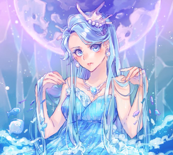 海の妖精のtwitterイラスト検索結果 古い順