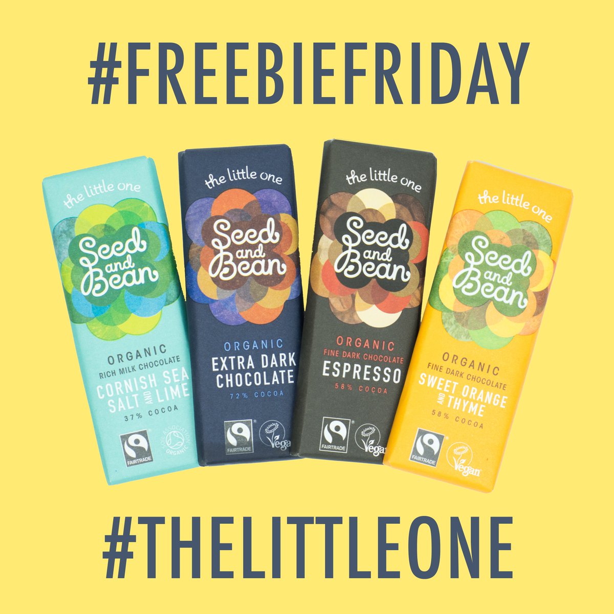 seedandbean's tweet image. 🍫 Who fancies #Winning our new #MiniBars this #FreebieFriday?! 😍

For the chance to #WIN all four flavours of #TheLittleOne, all you have to do is *Follow &amp;amp; RT this post!*  

Ts &amp;amp; Cs apply: bit.ly/2uNnHyU 

#FridayFeeling #ChocolateHeaven #Competition