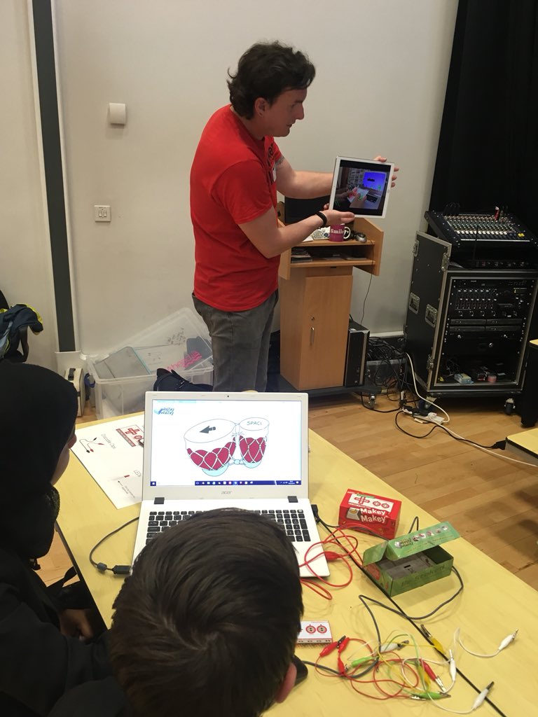 wavemakerstoke's tweet photo. What an incredible day at @Coopacademy! Thanks for an amazing #FullSTEAMAhead and we cant wait to continue the fun tomorrow! #STEAM #tech #digital #digitalengagement https://t.co/rbxQm5mswt