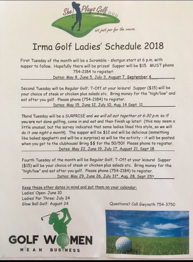 Irma Golf Course tweet media