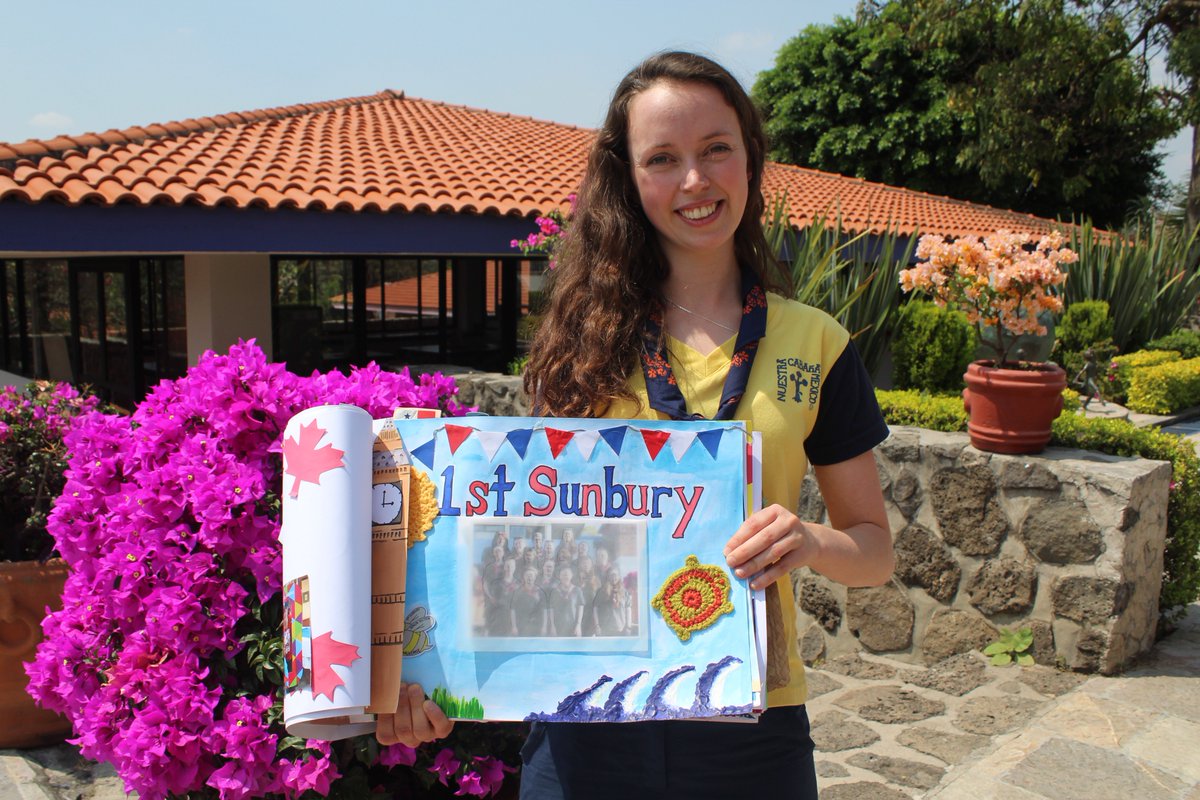 nuestracabanamx's tweet photo. Today is time to say goodbye to Kerry, our #ProgrammeVolunteer from #England. Thank you for being a big sister to the rest of the volunteers this season and for your contagious energy and great humor. We are definitely going to miss you a lot!
#WAGGGS #WorldCentres #OurCabaña https://t.co/giebAVZrF5