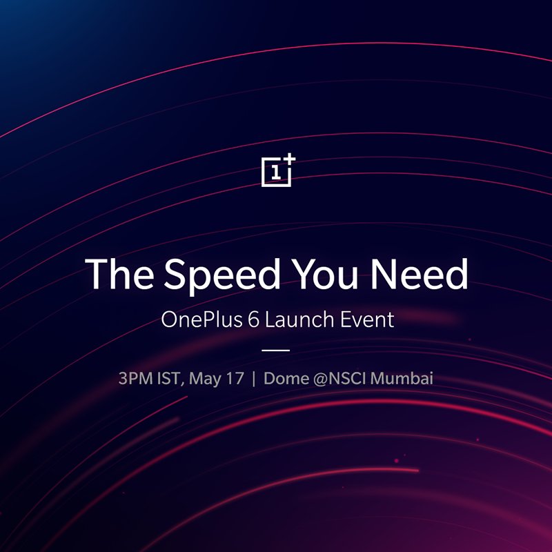OnePlus_IN's tweet photo. The wait is over for the Speed You Need! It’s the #OnePlus6Launch and you can catch the live action here - https://t.co/PxPpKbwy52 https://t.co/0deP2YWFWb