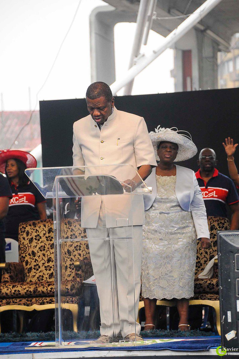 RCCGCityofDavid's tweet image. PHOTOS: @PastorEAAdeboye ministering at #Excel2018 Celebration Service themed #LastingChange at TBS, Lagos.