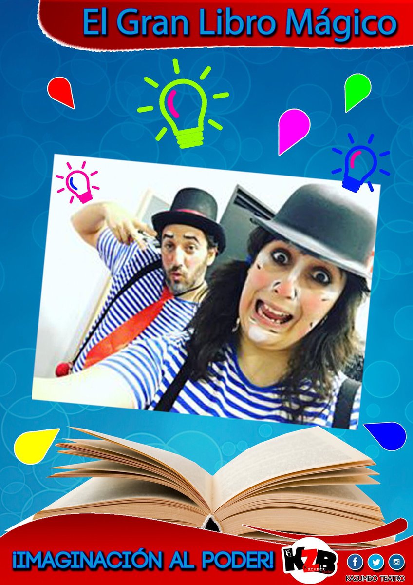 ¡¡Solo este finde!! Vuelve El gran libro mágico a <a href="/Bululu2120/">Bululu2120</a> ¡No te lo pierdas! Y que no se te olvide la imaginación en casa, que la necesitamos en el teatro ;) entradium.com/entradas/el-gr…