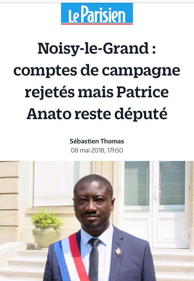 Faites du bruit pour le petit nouveau  @patrice_anato. Faites vous plaisir pour les prochaines campagnes, faites péter les comptes, on s’en fout, si vous êtes élus vous le resterez.