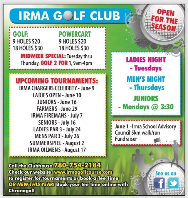Irma Golf Course tweet media