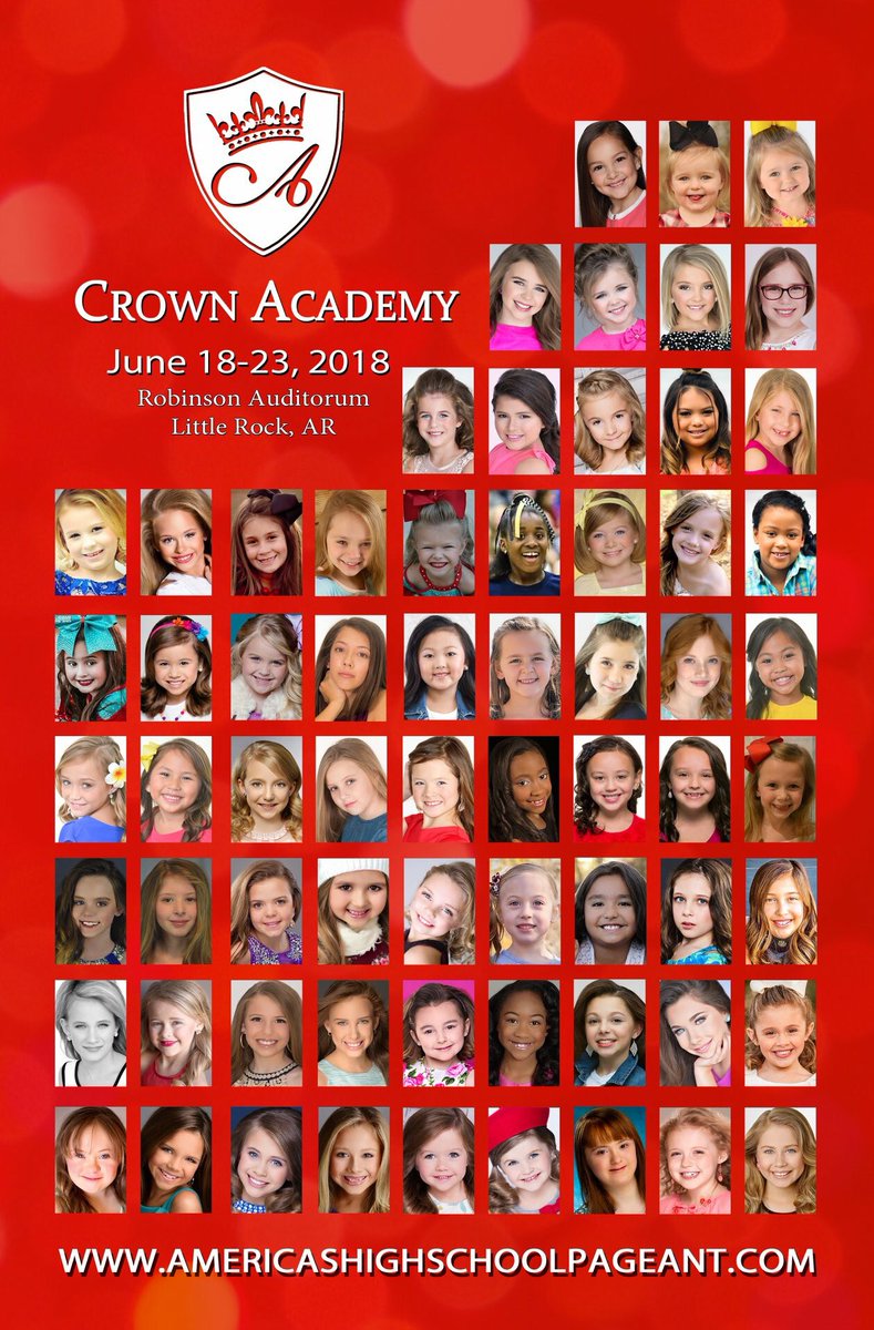 MHSA_Pageants's tweet photo. Introducing our 2018 Crown Academy Princesses 👑❤️We can’t to meet you all in Little Rock!
#crownacademy_mhsa #mhsapageants #mhsanationals #littlerock https://t.co/UIe33ckg4l
