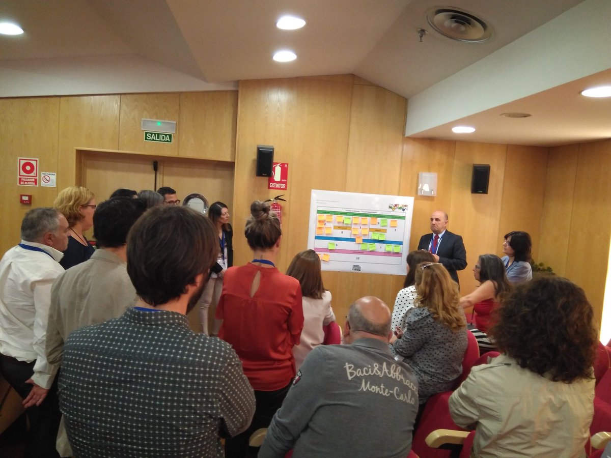 Fliperfefo's tweet photo. Grupos de trabajo #InnovacionOnTour de @InnovacionOT en #glab2018 de @AytoPinto MUY INTERESANTE Y PRÁCTICO https://t.co/eaa2AONKak
