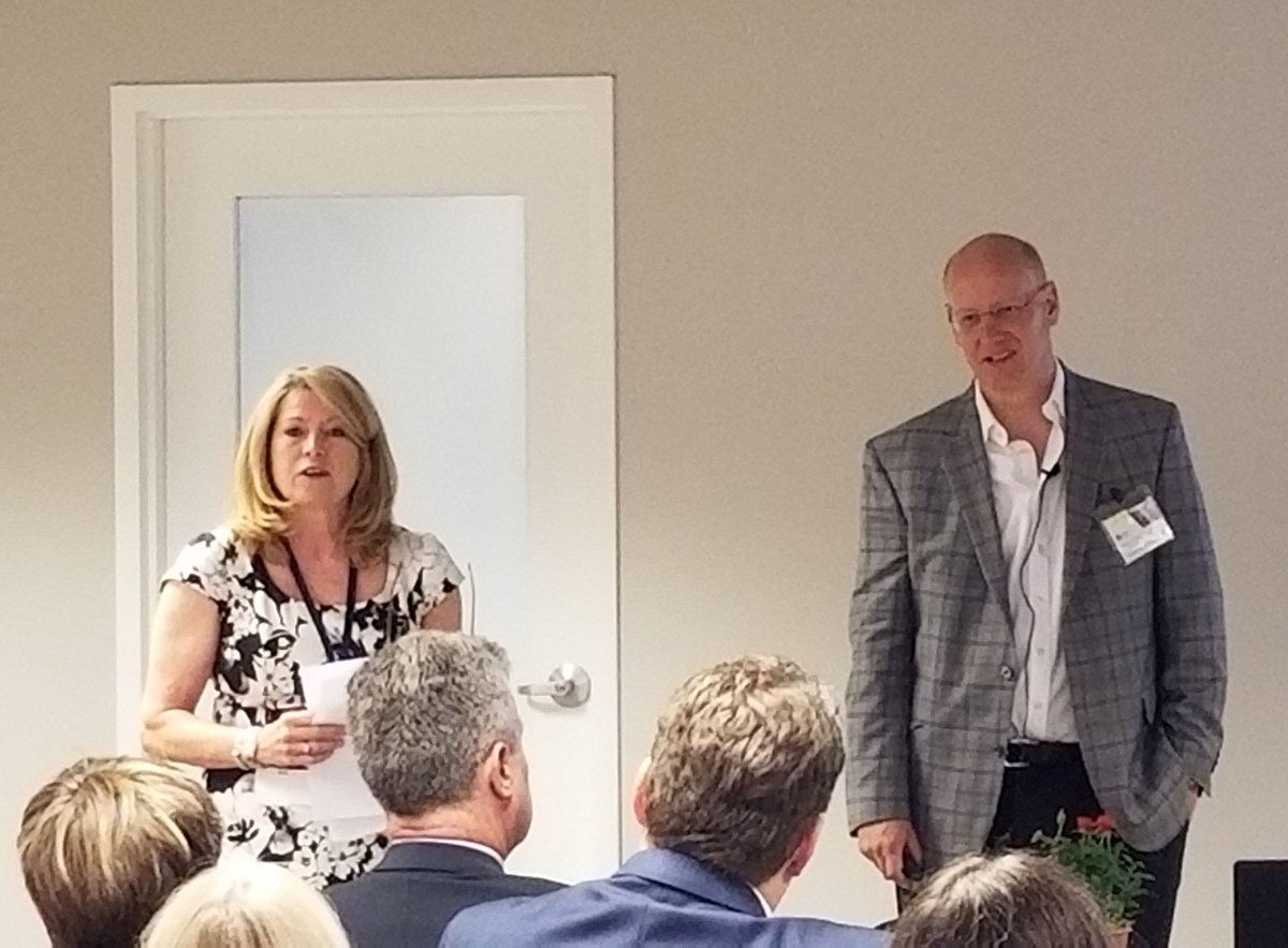KenKraetzer's tweet photo. Glad to be in Westwood, MA at @UniversalWilde for their "Power Up, with Latest Print Innovations" event.  Our host is @liannewade first speaker is Marco Boer of I.T. Strategies @cbsiservices https://t.co/Zm5cCaBjCw