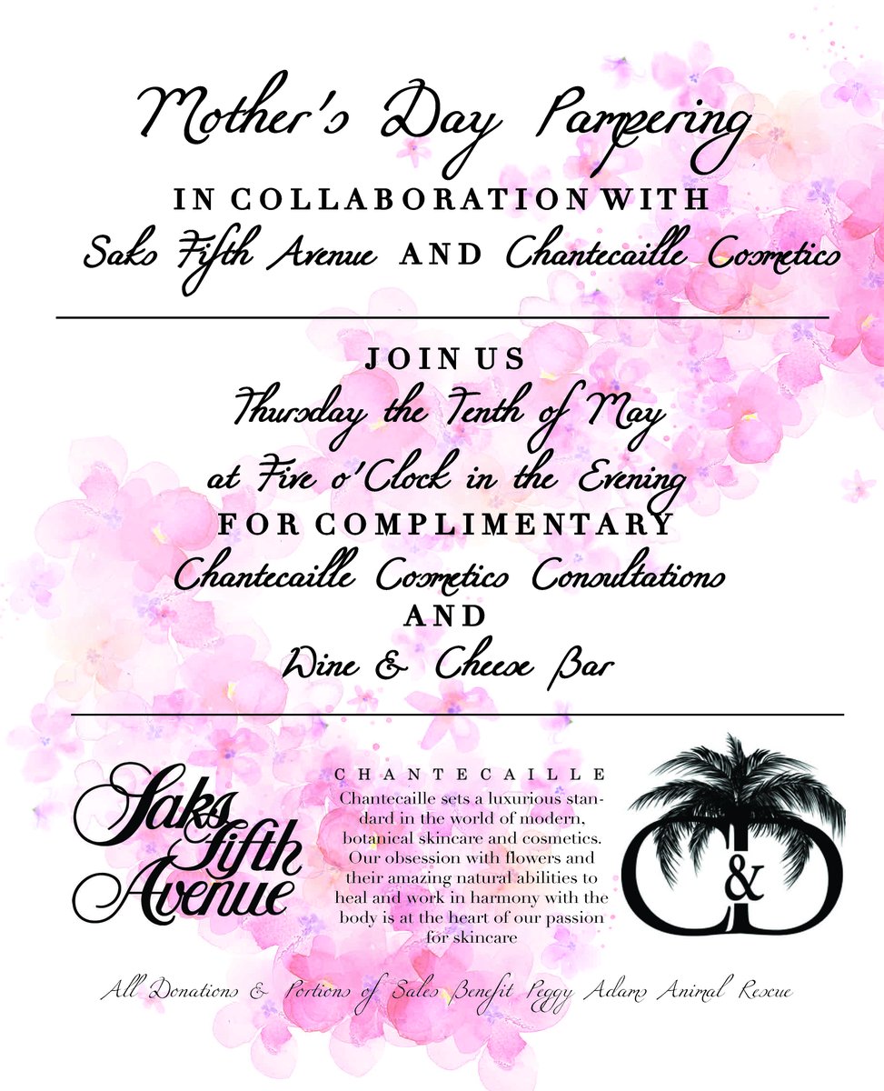 PeggyAdamsARL's tweet photo. Consign & Design, Gardens Gallery, is hosting a Mother's Day event this evening from 5:00 - 8:00PM AND will be benefiting Peggy Adams ARL! Be sure to stop by with your mom and help the animals while you're at it! #peggyadams #consignanddesign #givebackevent https://t.co/4KnnC2EZto