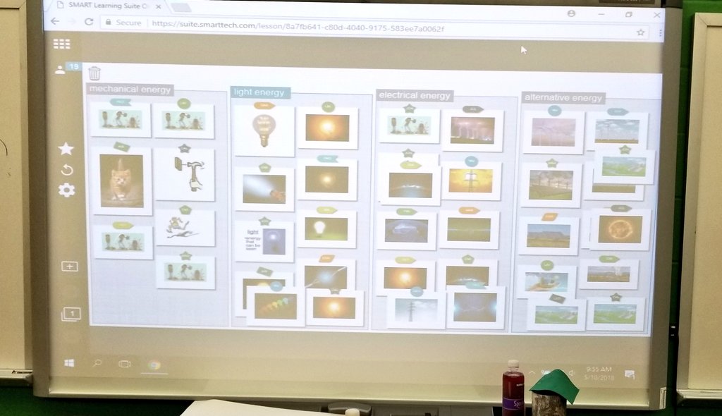 pvilla07's tweet photo. Did I mention this #SLSO #ShoutItOut activity was created by a #SMARTChampion Ss from #VineyardRanch?! Way to have Ss take control of their learning @Maritzavineyard !! #NEISD #NeisdiTech #typesofenergy https://t.co/r6XweFCNaT