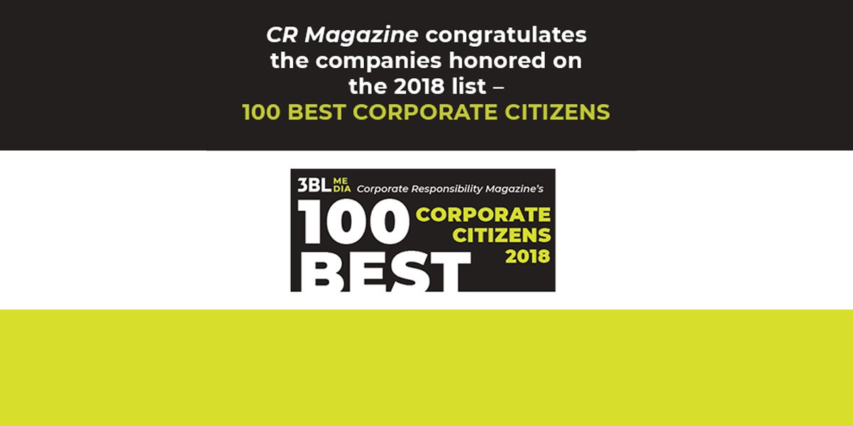 Cigna's tweet photo. #PressRelease - For the 4th year in a row, Cigna is recognized by Corporate Responsibility Magazines’ 100 Best Corporate Citizens list. Learn more: https://t.co/HPfY78JcrI  #CignaConnects https://t.co/Ft0pu9oymW