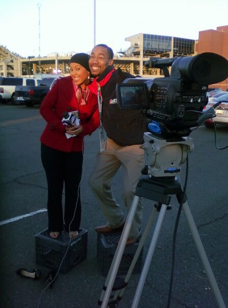 In honor of my bud @KcharlesNewsNow’s amazing new gig in Atlanta, here’s a #TBT of our humble beginnings in Shreveport, Louisiana. 😩 Amen for growth! 🙌🏽