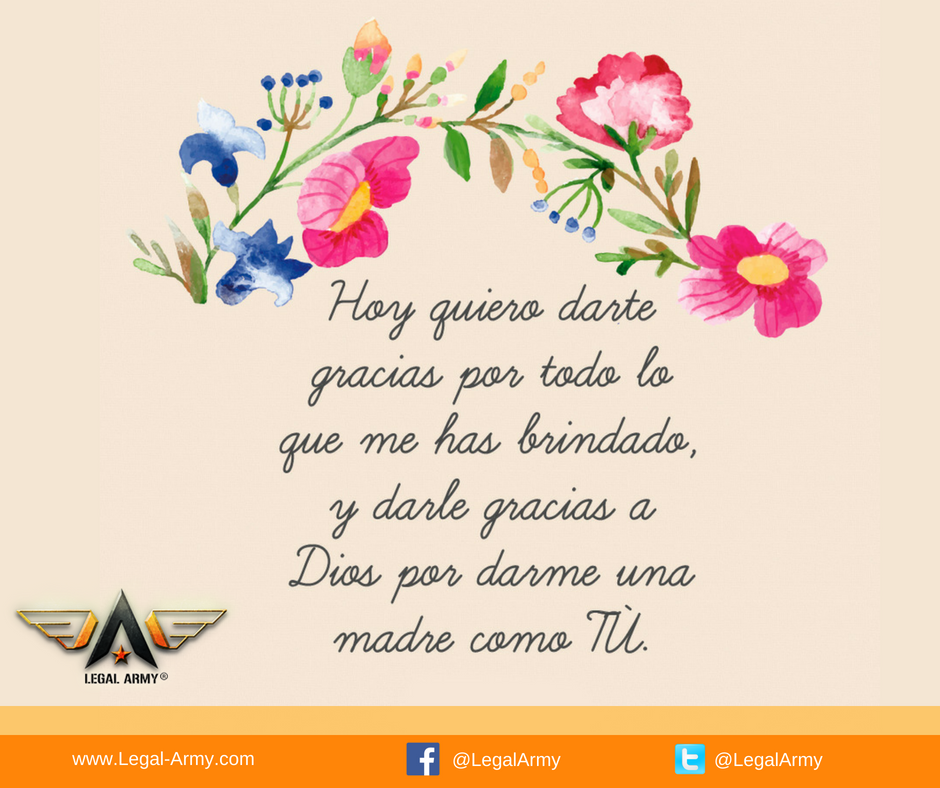 LegalArmy's tweet photo. #DiaDeLaMadre #10DeMayo 

Felicidades mamás!! https://t.co/MFZ9Eq52rI